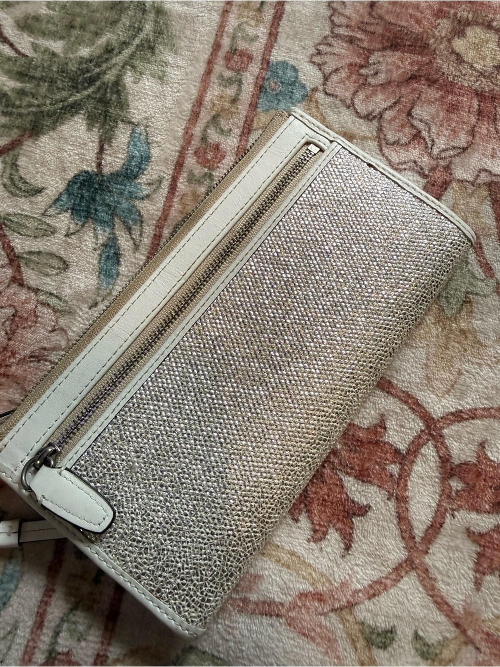 Coach Champagne Glitter Wristlet - Picture 7 of 7